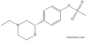 Molecular Structure of 920799-69-5 (Phenol, 4-[(2S)-4-ethyl-2-morpholinyl]-, 1-methanesulfonate)